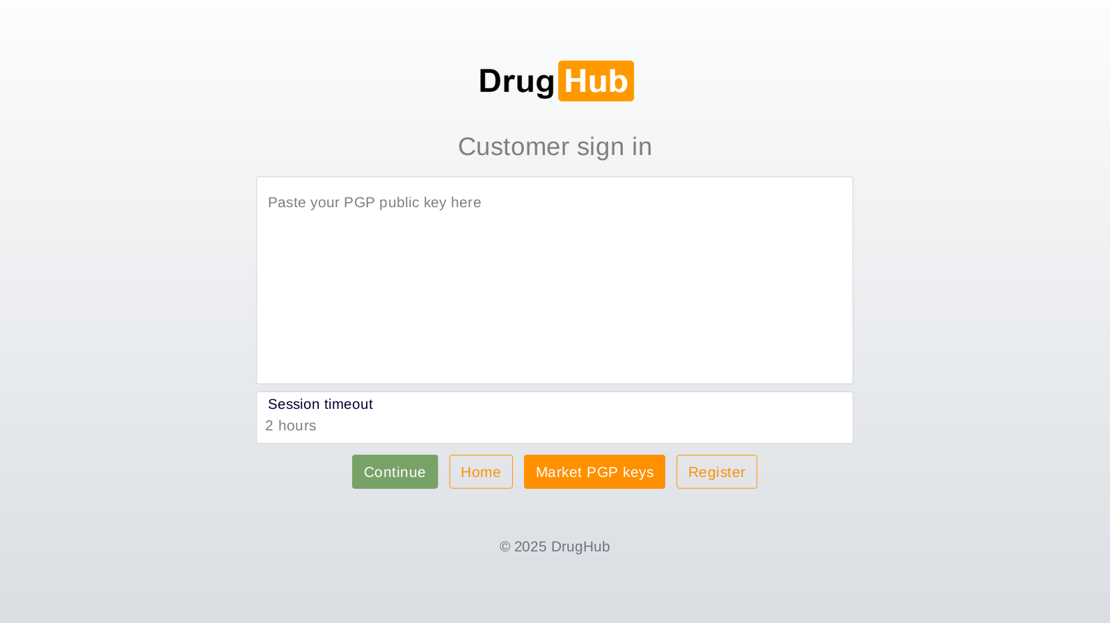 Login Interface Screen